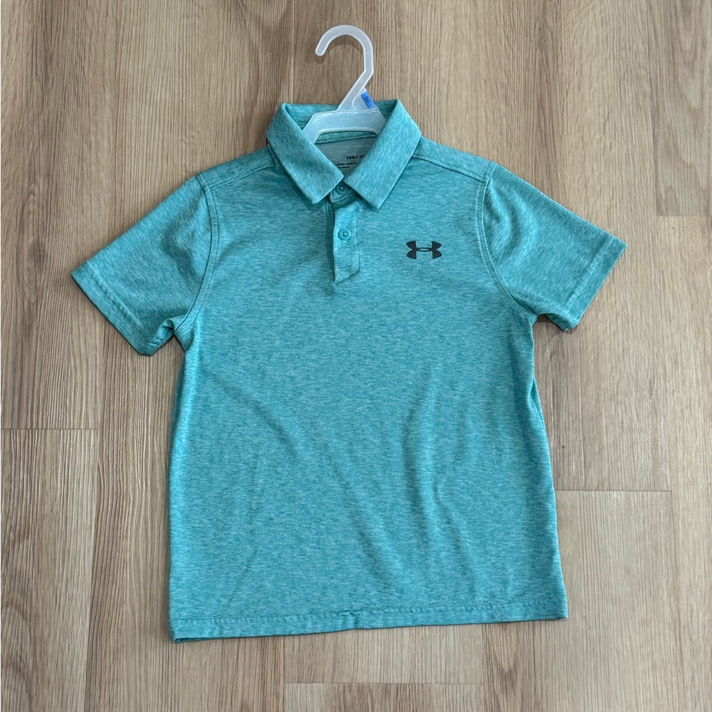 Under Armor Teal Polo Shirt